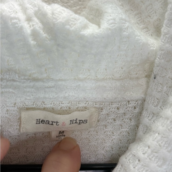 White Ruffled Sweater - Picture 3 of 5